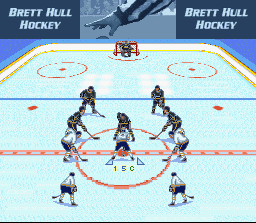 Brett Hull Hockey (USA) In game screenshot